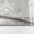 Poszewka Bawełniana - srebrzysty wzór 92 50x60 zamek kryty